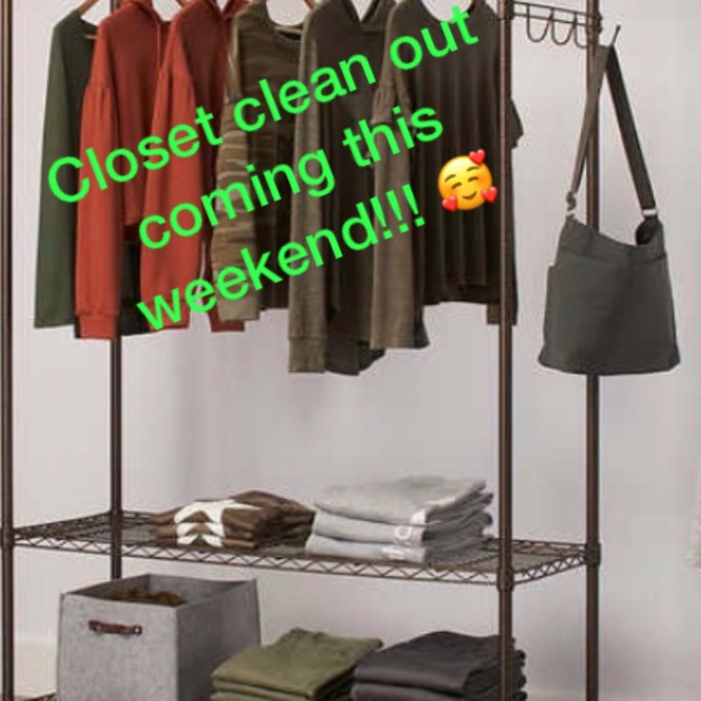 Moving and a lot of things have to go.